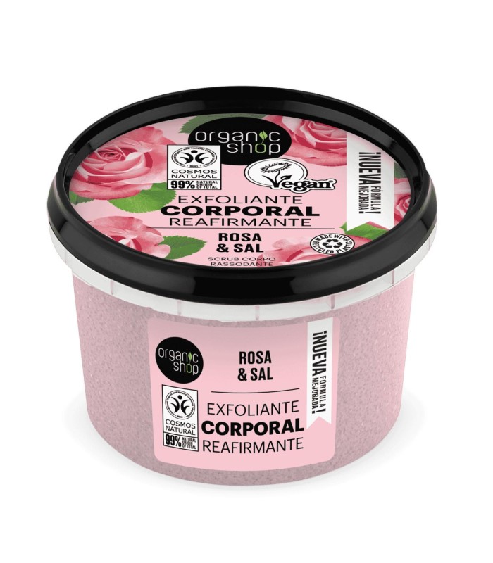 ORGANIC SHOP PERLA ROSA EXFOLIANTE CORPORAL PERLA ROSA 250ML