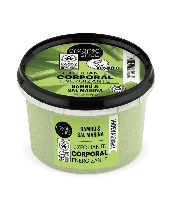 ORGANIC SHOP BAMBU EXFOLIANTE EXFOLIANTE CORPORAL BAMBU TROPICAL 1UN