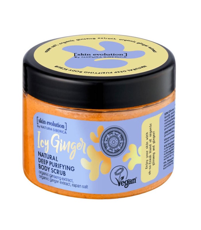 NATURA SIBERICA SKIN EVOLUTION EXFOLIANTE CORPORAL PURIFICANTE ICY GINGER 300ML
