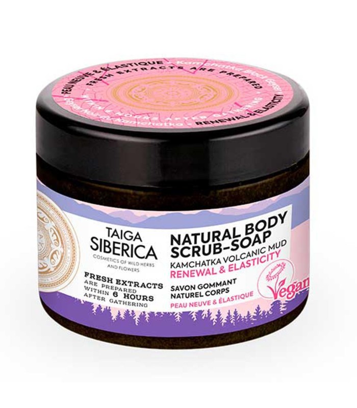 NATURA SIBERICA TAIGA JABON EXFOLIANTE NATURAL 1UN