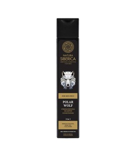NATURA SIBERICA CHAMPÚ ACONDICIONADOR FORTALECEDOR 2 EN 1 LOBO POLAR 250 ML