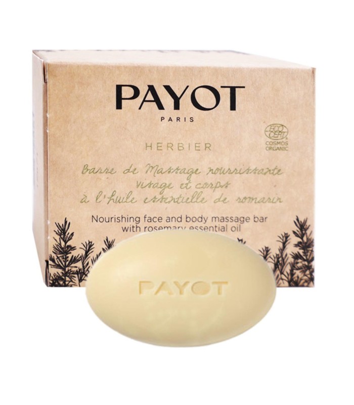 PAYOT PARIS HERBIER JABON DE MASAGE CON ACEITE ESENCIAL ROSEMARY 50GR