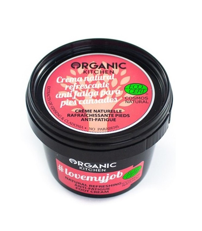 ORGANIC KITCHEN LOVEMYJOB CREMA DE PIES ANTI-FATIGA NATURAL 200ML
