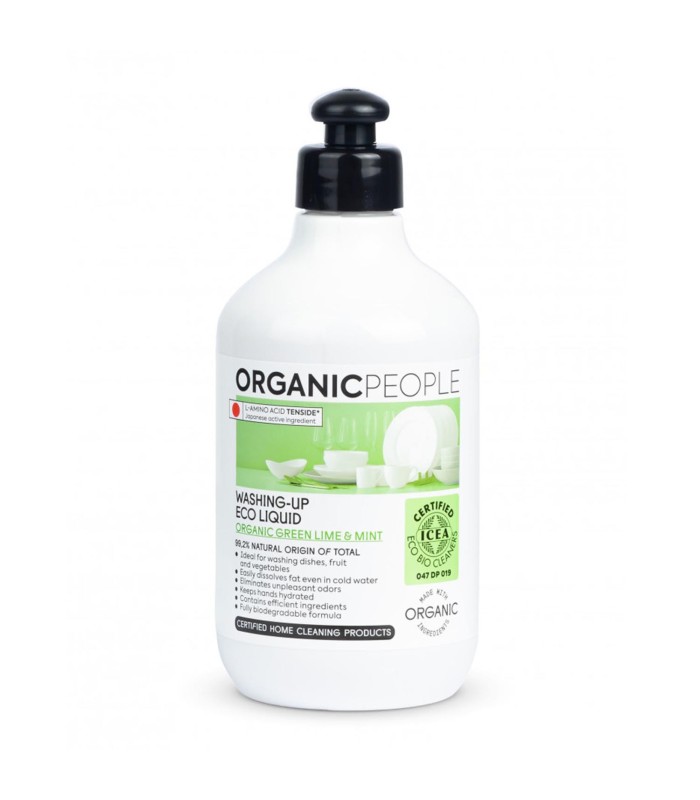 ORGANIC PEOPLE LIME MINT WASHING-UP ECO LIQUID 200ML
