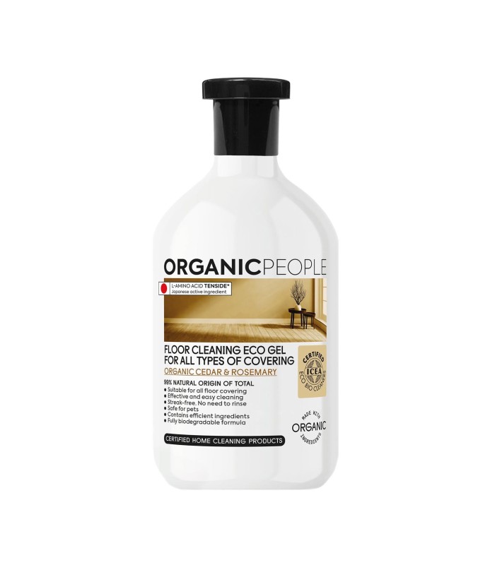 ORGANIC PEOPLE FOR ALL TYPES OF COVERING ORGANIC CEDAR FLOOR CLEANSING ECO GEL 200ML