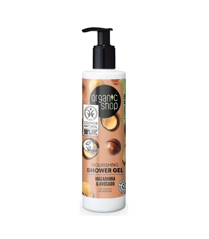 ORGANIC SHOP MACADAMIA&AVOCADO GEL DE BAÑO 280ML