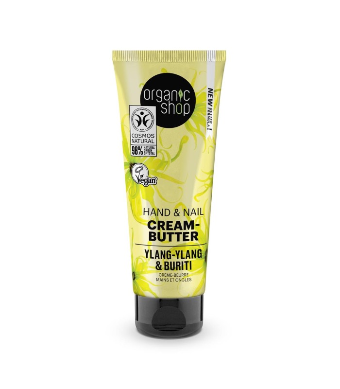 ORGANIC SHOP YLANG-YLANG CREMA-MANTECA MANO & UÑAS 75ML