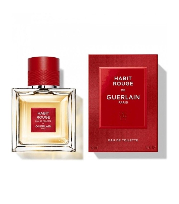GUERLAIN HABIT ROUGE EAU DE TOILETTE 50ML VAPORIZADOR