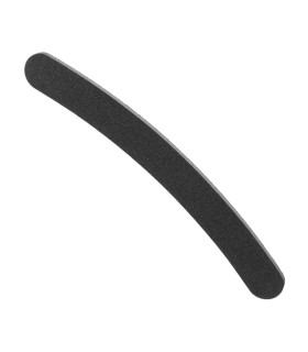 EUROSTIL UÑAS LIMA ACOLCHADA CURVA 175MM NEGRA PACK 12UN