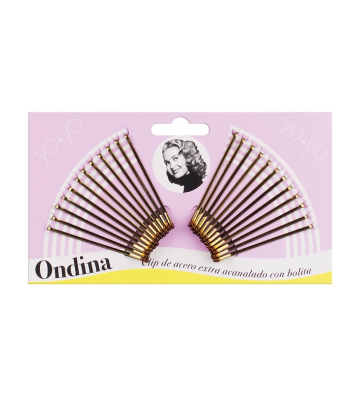 EUROSTIL YO-YO CLIPS 50MM BRONCE PACK 24UN