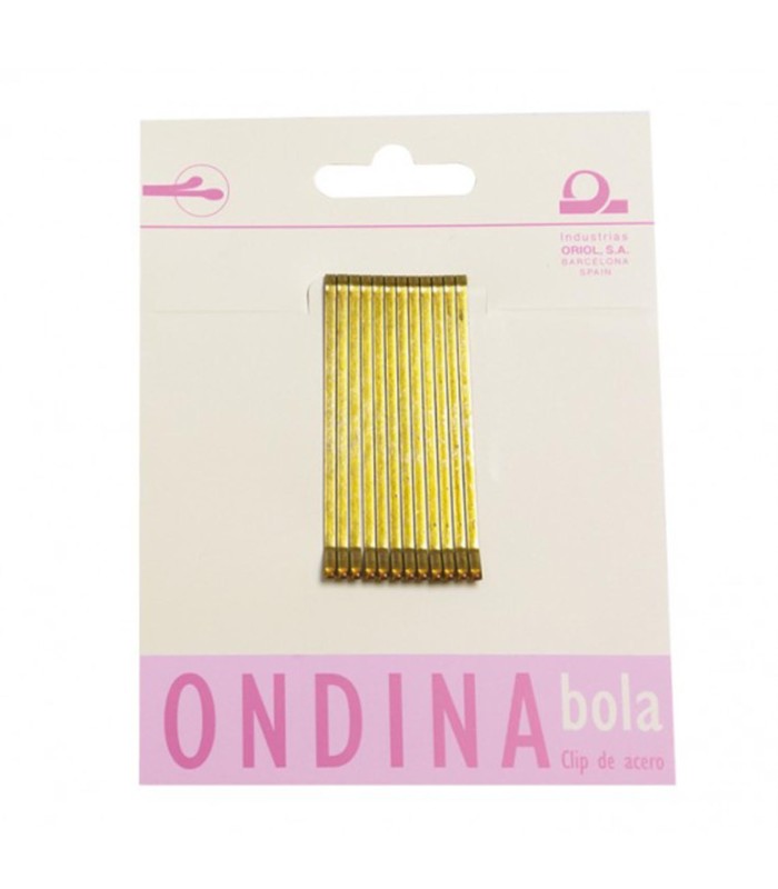 EUROSTIL ONDINA CLIPS 50MM BOLA BRONCE 12UN