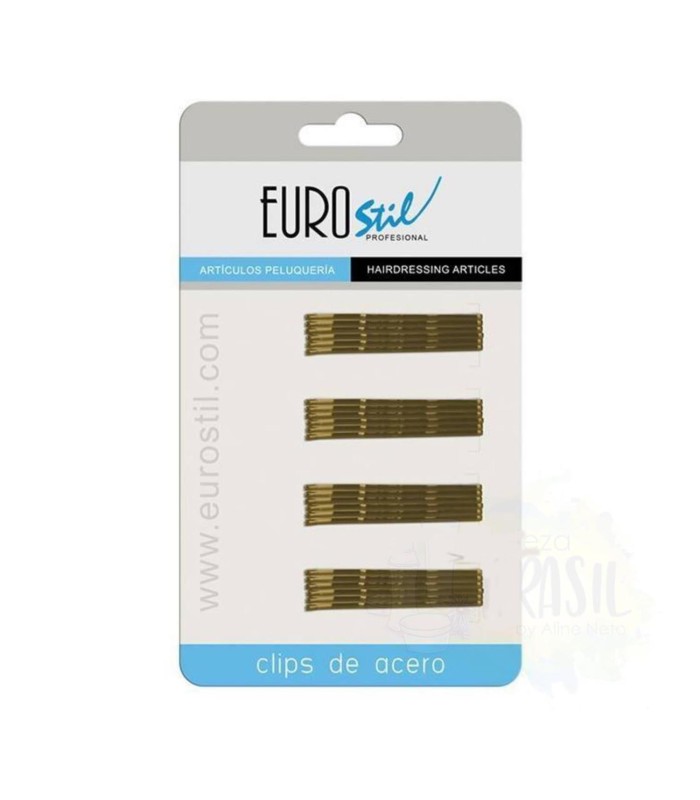 EUROSTIL BRONCE CLIPS ONDINA 50MM 24UN