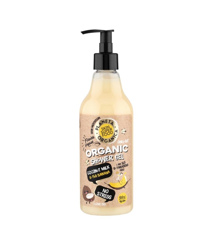 ORGANIC PEOPLE COCONUT BANANA MILK GEL DE BAÑO 500ML