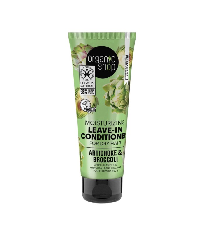 ORGANIC SHOP ARTICHOKE MOISTURIZING ACONDICIONADOR LEAVE IN CABELLO SECO 280ML