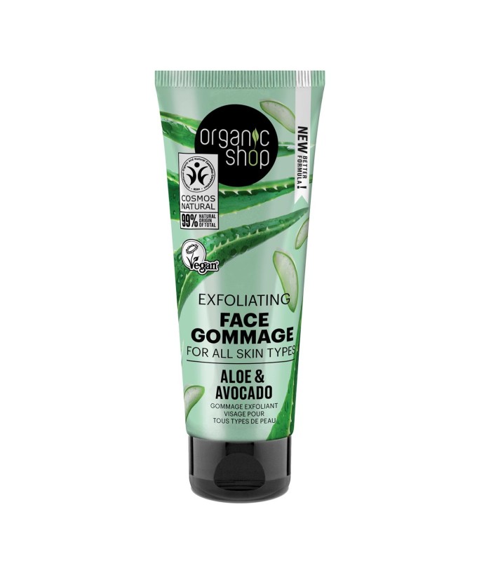 ORGANIC SHOP ALOE&AVOCADO EXFOLIANTE FACIAL 75ML