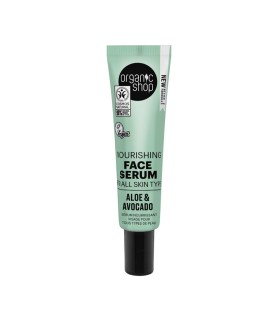 ORGANIC SHOP ALOE SERUM FACIAL NOURISHING TODO TIPO DE PIELES 30ML