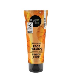 ORGANIC SHOP PUMPKIN PEELING FACIAL PIEL GRASA 75ML