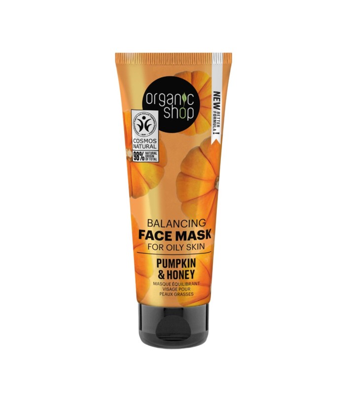 ORGANIC SHOP PUMPKIN MASCARILLA FACIAL PIEL GRASA 75ML