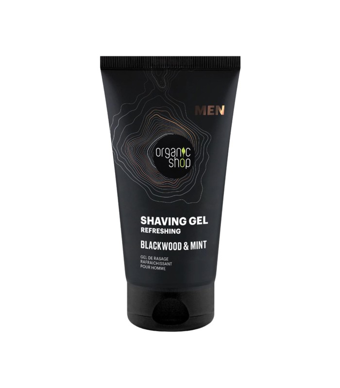 ORGANIC SHOP MEN BLACKWOOD GEL DE AFEITADO REFRESCANTE 150ML
