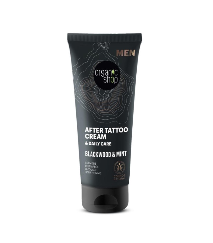 ORGANIC SHOP MEN BLACKWOOD CREMA DIARIA POST TATTOO 75ML