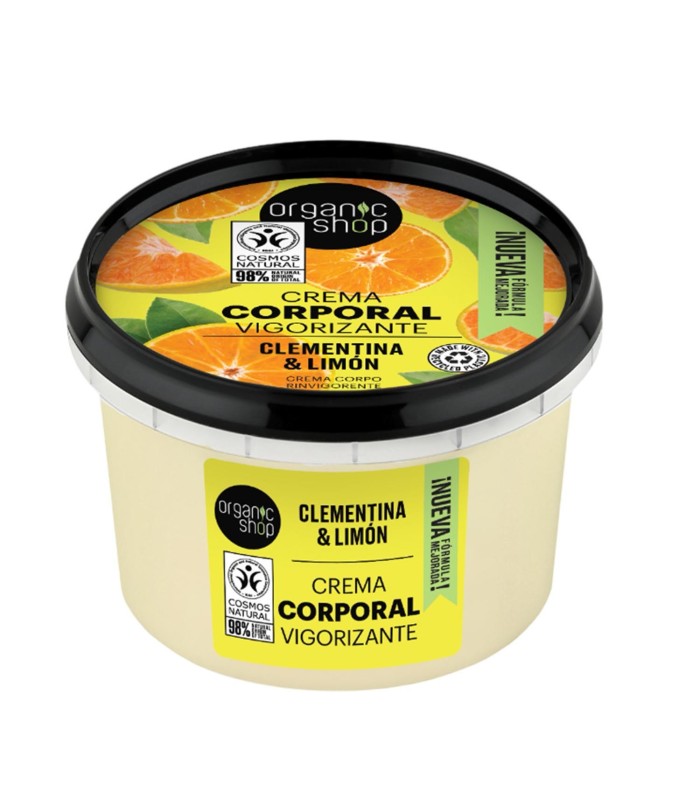 ORGANIC SHOP CLEMENTINA CREMA CORPORAL VIGORIZANTE 250ML