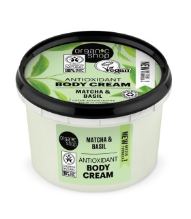 ORGANIC SHOP MATCHA CREMA CORPORAL ANTI-OXIDANTE 250ML