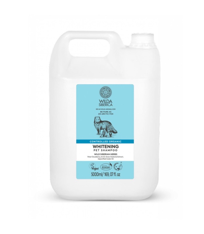NATURA SIBERICA WILDA CHAMPU PELO BLANCO 5000ML