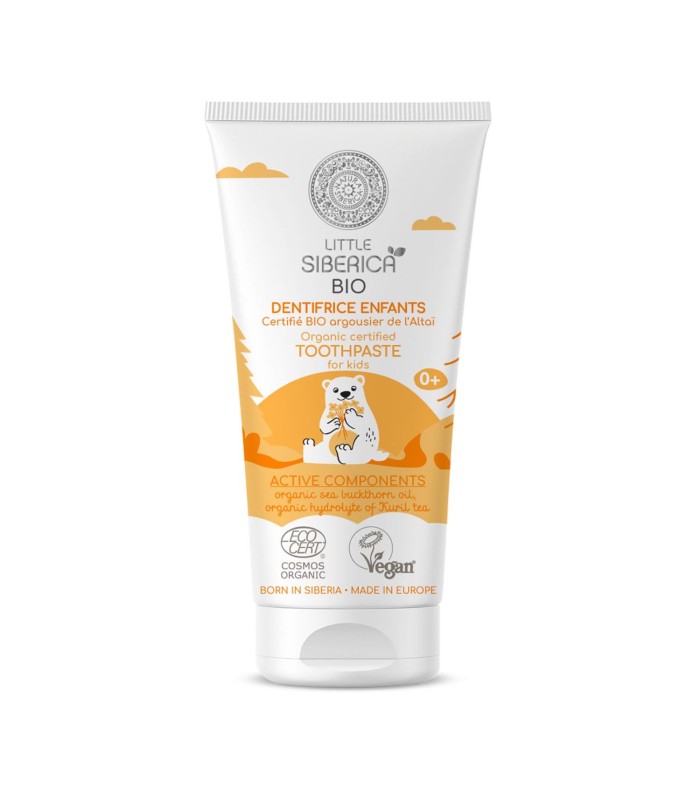 NATURA SIBERICA LITTLE DENTIFRICO NIÑOS BIO 60GR
