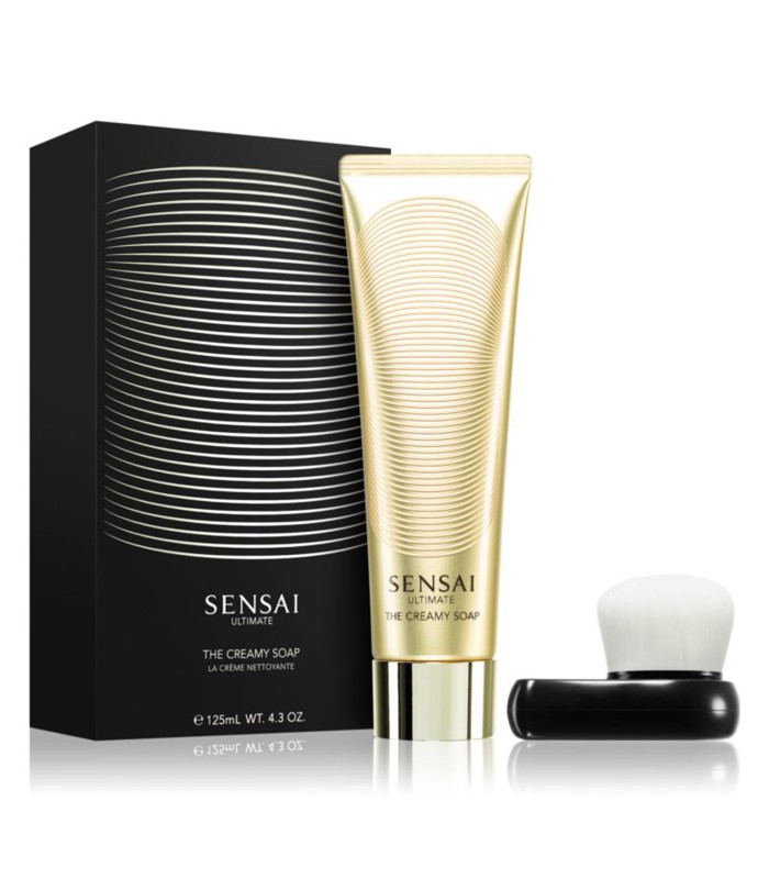 SENSAI ULTIMATE THE CREAMY SOAP 125ML + CEPILLO 1U.