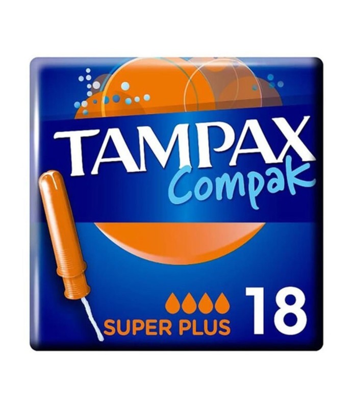 TAMPAX COMPAK COMPRESAS SUPER PLUS PACK 18UN