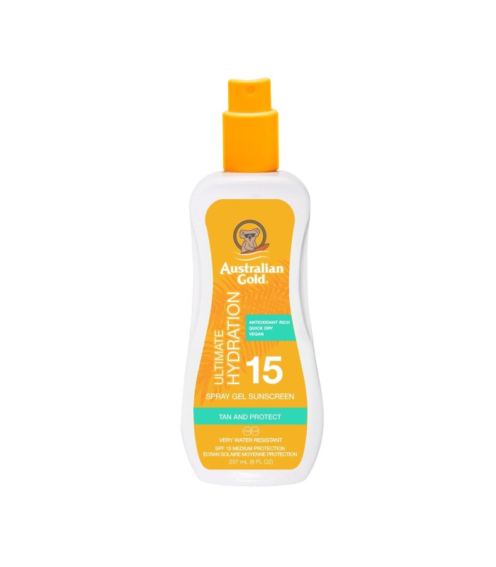 AUSTRALIAN GOLD ULTIMATE HYDRATION SPRAY GEL SPF15 237ML