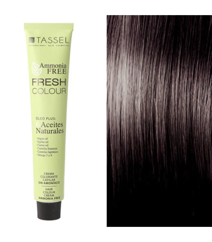 EUROSTIL FRESH COLOUR CREMA COLORANTE SIN AMONIACO CASTAÑO MEDIO 1UN