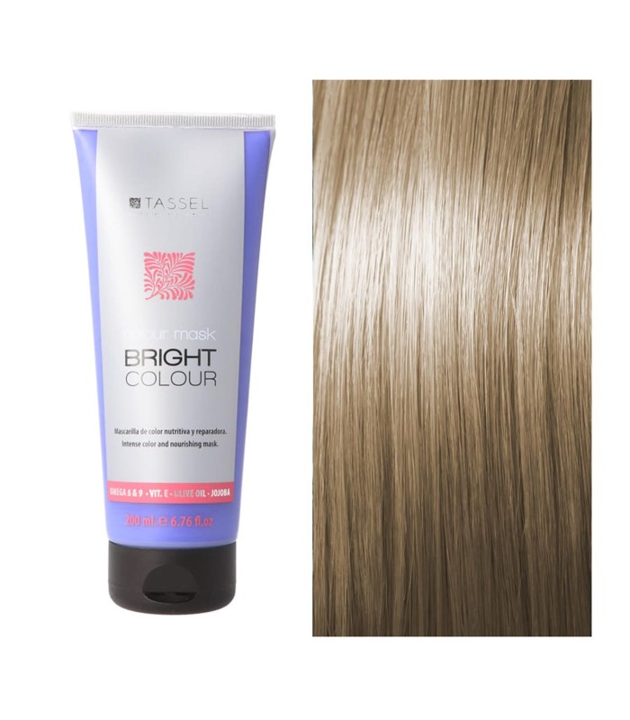 EUROSTIL BRIGHT COLOUR MASCARILLA CAPILAR COLOR RUBIO PERLA 1UN