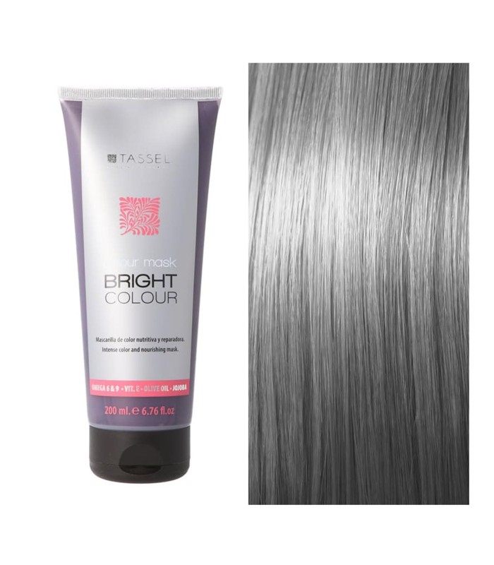 EUROSTIL BRIGHT COLOUR MASCARILLA CAPILAR COLOR GRIS 1UN