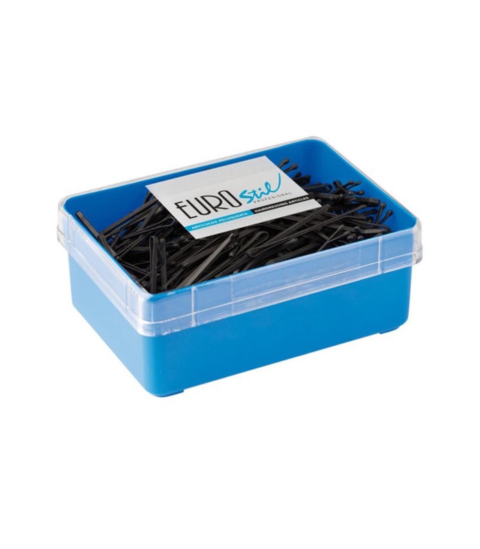 EUROSTIL ANTI-DESLIZANTE CAJA CLIPS NEGRO NEGRO 50MM 1UN