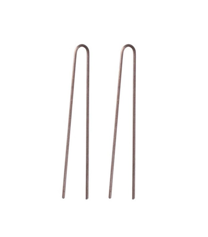 EUROSTIL CAJA HORQUILLAS NEGRAS 60MM 1UN