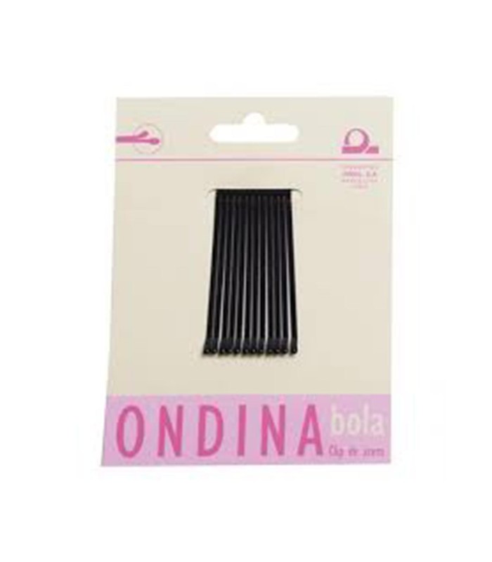 EUROSTIL BOLA NEGRO NEGRO CLIPS ONDINA 50MM CARTON 1UN