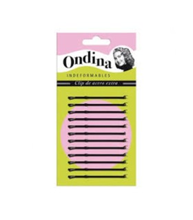 EUROSTIL BOLA NEGRO NEGRO CLIPS ONDINA 70MM CARTON 1UN
