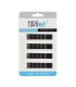 EUROSTIL ONDULADOS CLIPS ACERO NEGRO NEGRO 70MM PACK 1UN