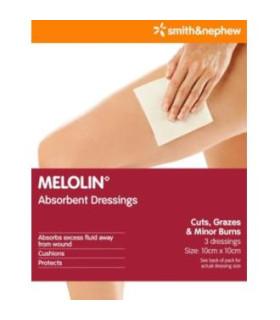 APOSITO MELOLIN 5X5cm 100un