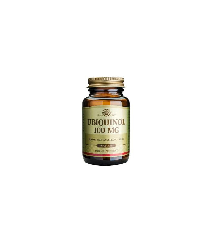 UBIQUINOL 100mg. forma reducida de Co Q10 50cap.bl