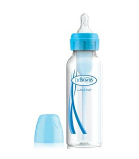 BIBERON OPTIONS B/ESTRE SILI REDON +0m 250ml azul