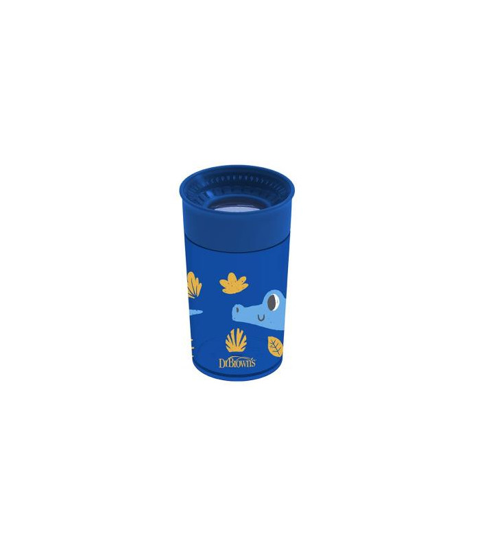 VASO 360 S/ BOQUILLA AZUL S/ ASAS 300ml