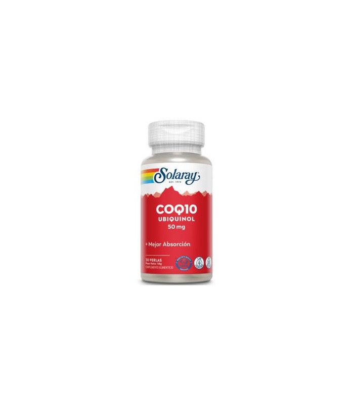 UBIQUINOL CoQ10 50mg. 30perlas
