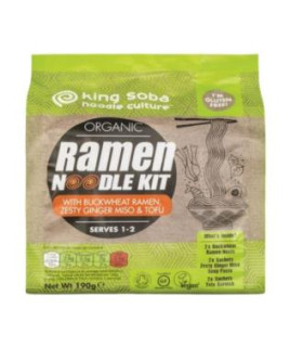KIT NOODLES RAMEN sarraceno-jengibre-miso-tofu 194