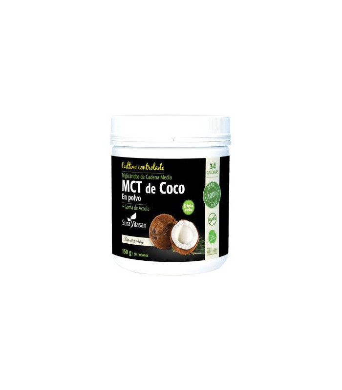 MCT DE COCO polvo 150gr.