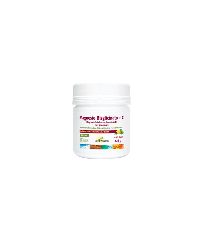 MAGNESIO BISGLICINATO+ VIT. C 226gr.