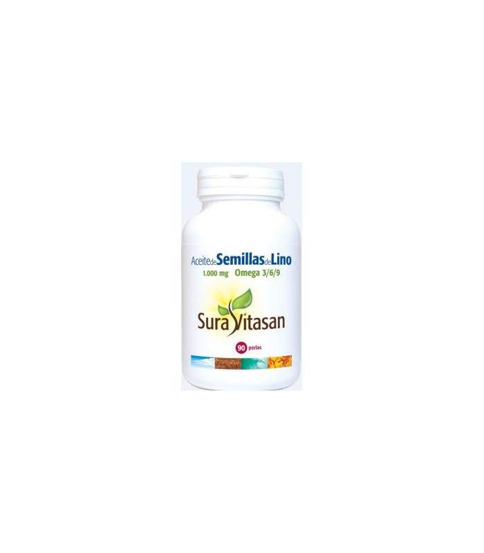 ACEITE DE SEMILLAS DE LINO 1000mg. 90perlas