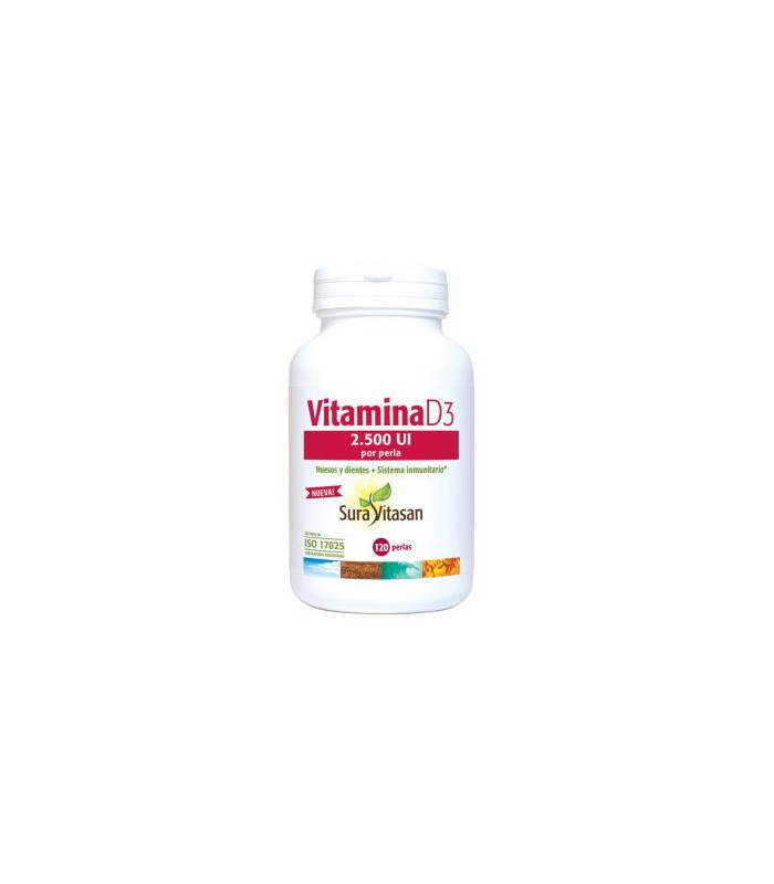 VITAMINA D3 2.500ui 120perlas.