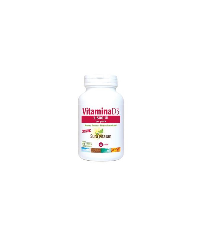 VITAMINA D3 2.500ui 60perlas.